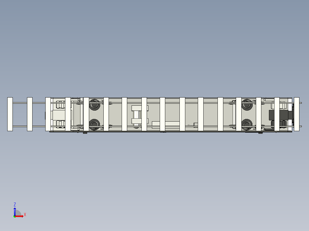 LHB COACH一节火车厢模型