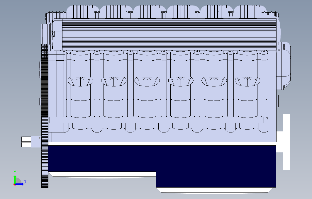 【526】V12发动机SW设计