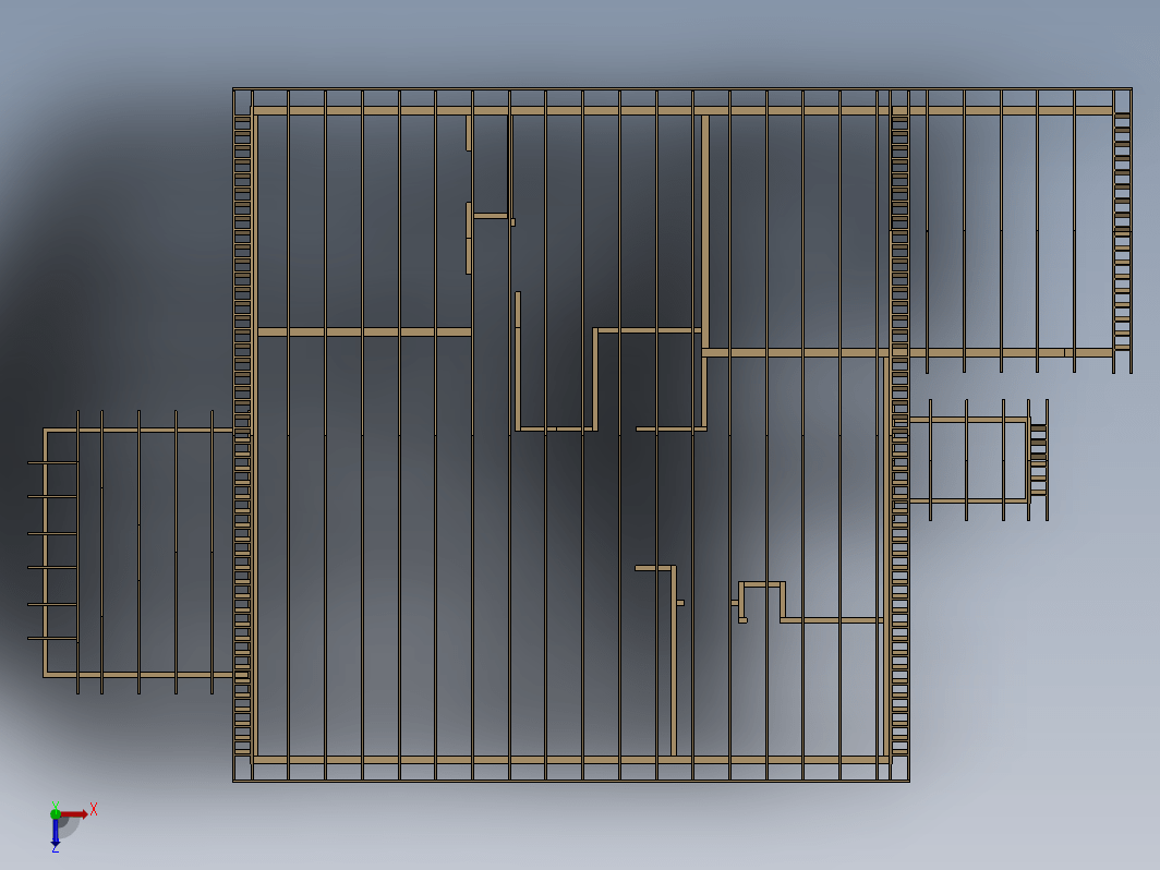 Casa frame房屋框架