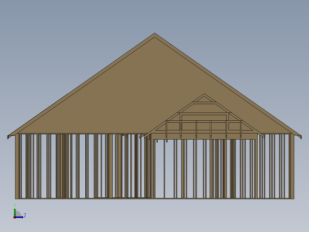 Casa frame房屋框架