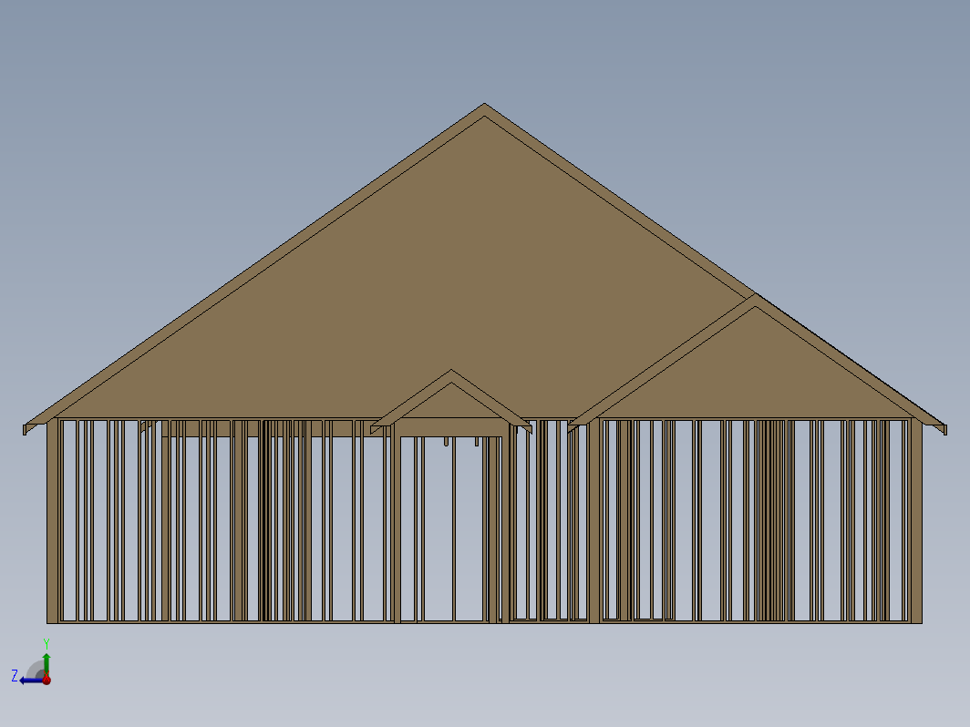 Casa frame房屋框架