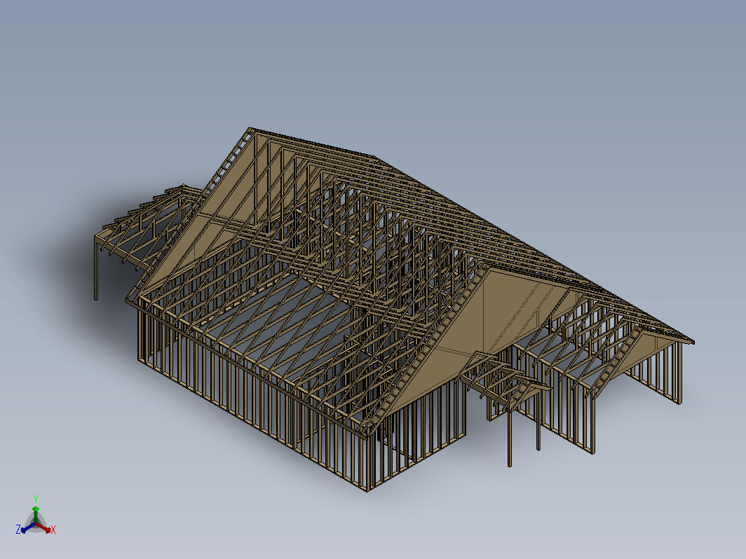 Casa frame房屋框架