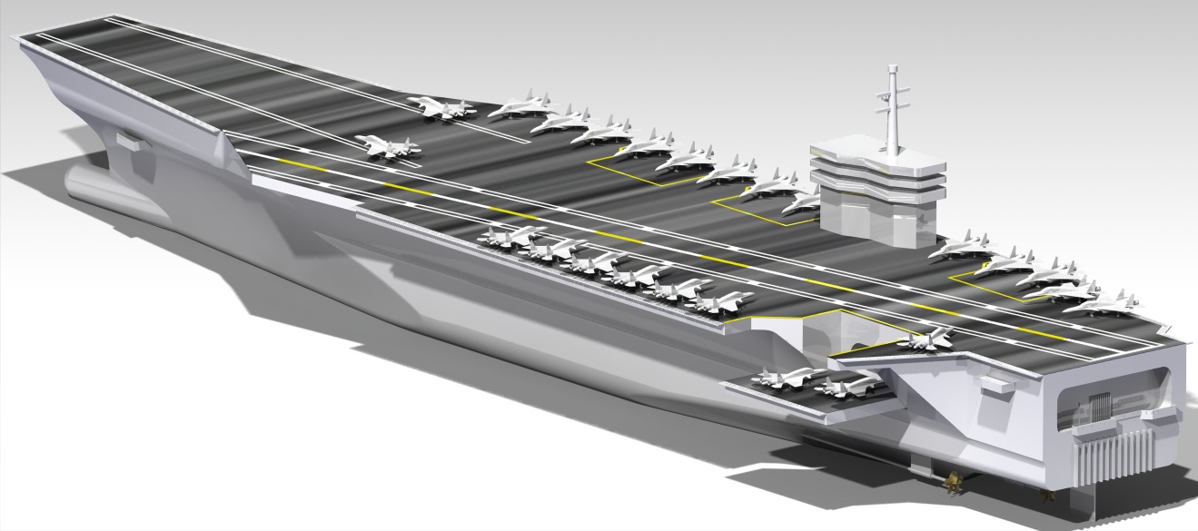 简易Nimitz Class尼米兹级航空母舰