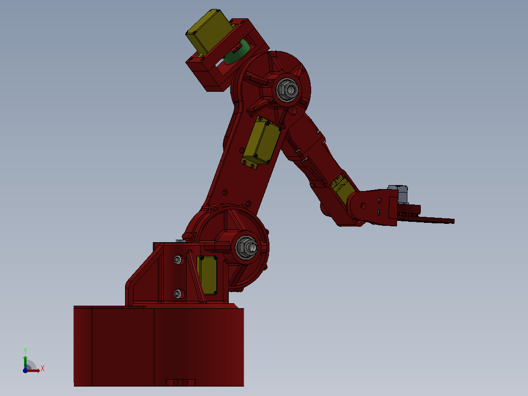 6自由度机械臂 6-DoF Robot Arm V2