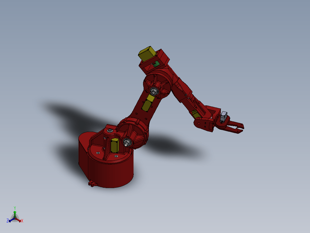 6自由度机械臂 6-DoF Robot Arm V2