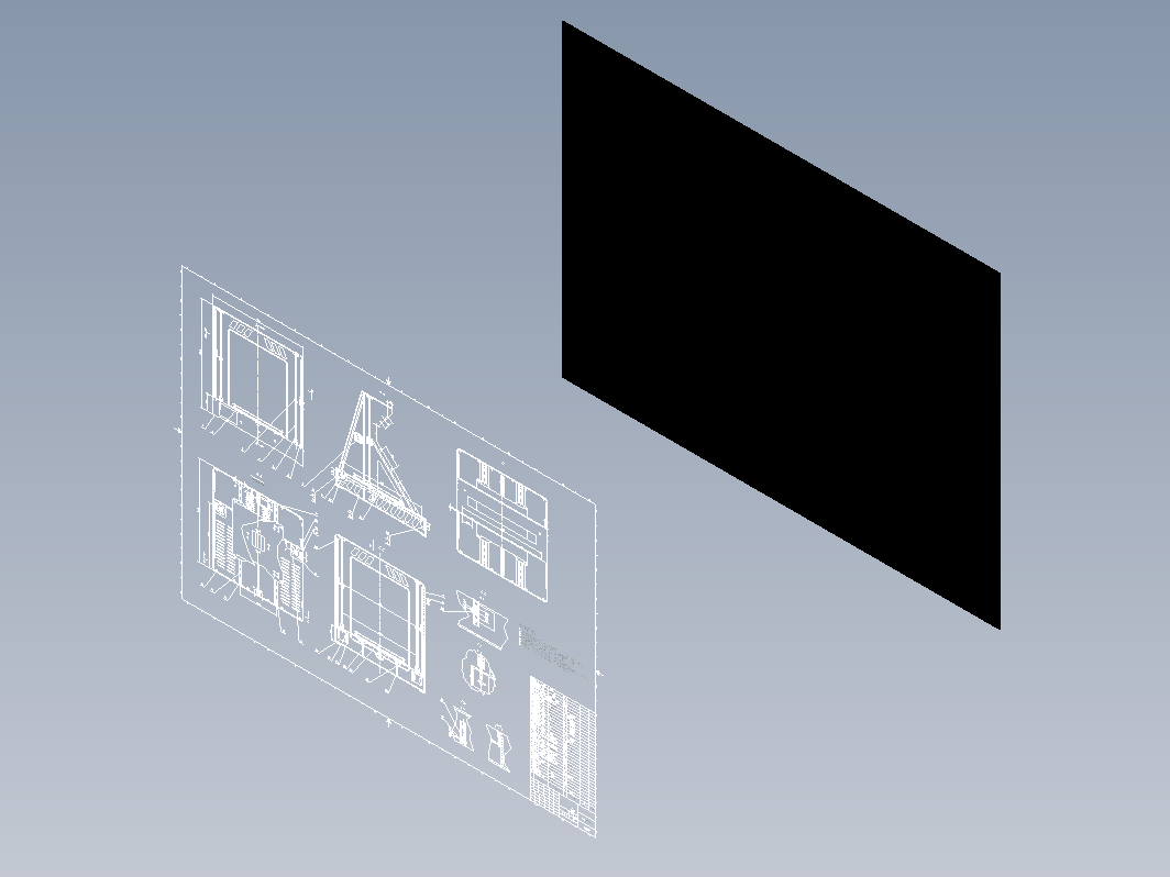 桌面级3D打印机设计+CAD+说明书