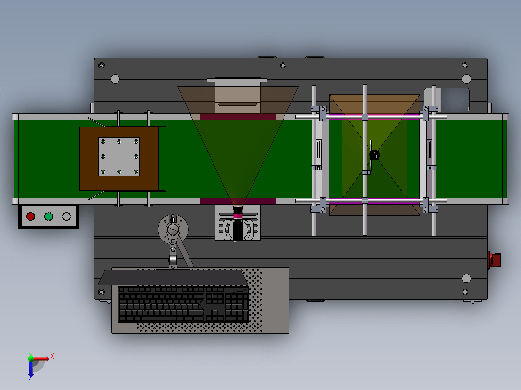  检测工作台（方钢钣金）