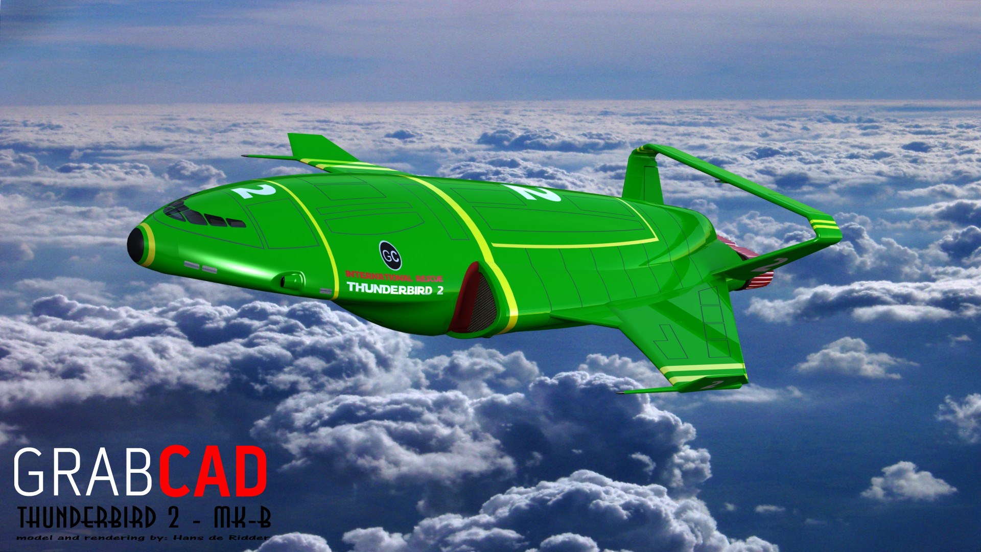 Thunderbird 2 mk-b飞行器