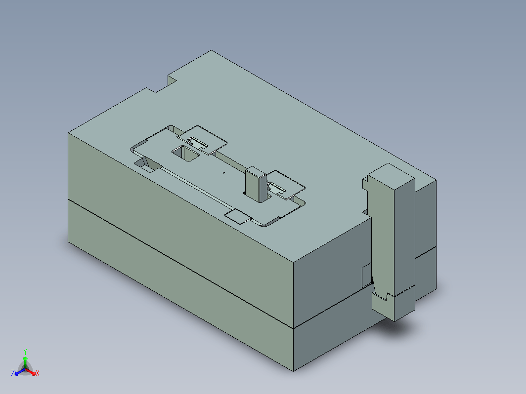 汽车模具设计-164-08034-qian-mo-xie-tan-YZY-MOLD