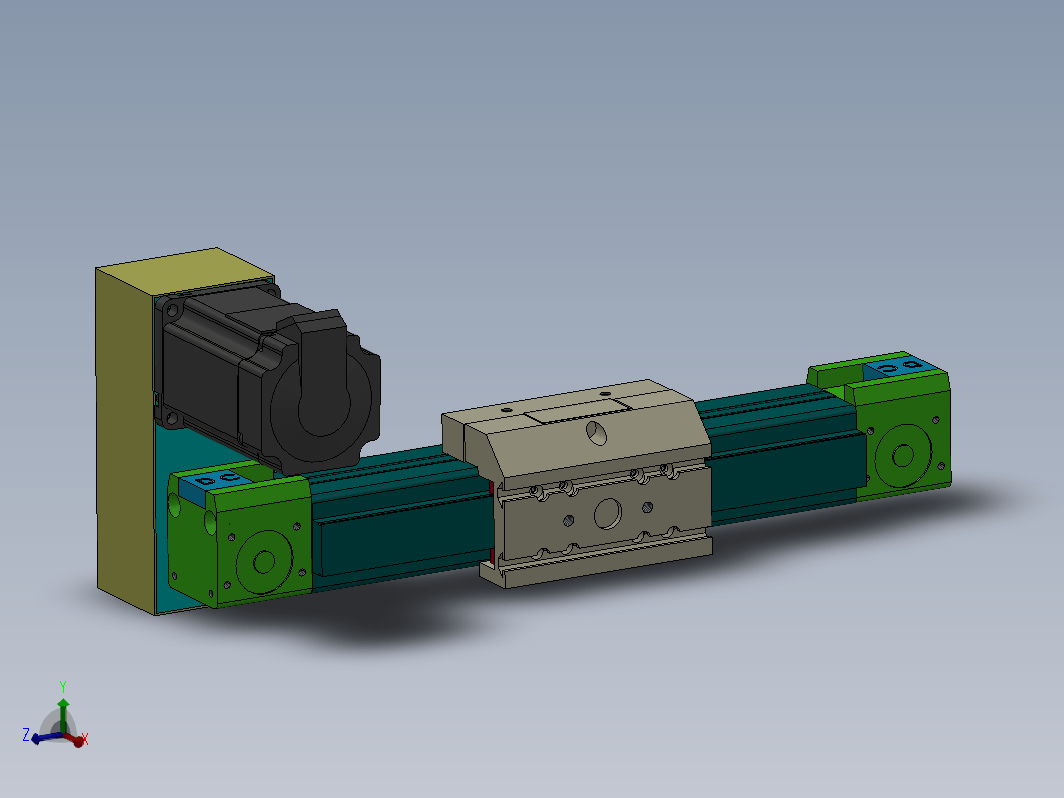 高速线性皮带模组滑台DC45-TB-MG-P（100-4000mm）