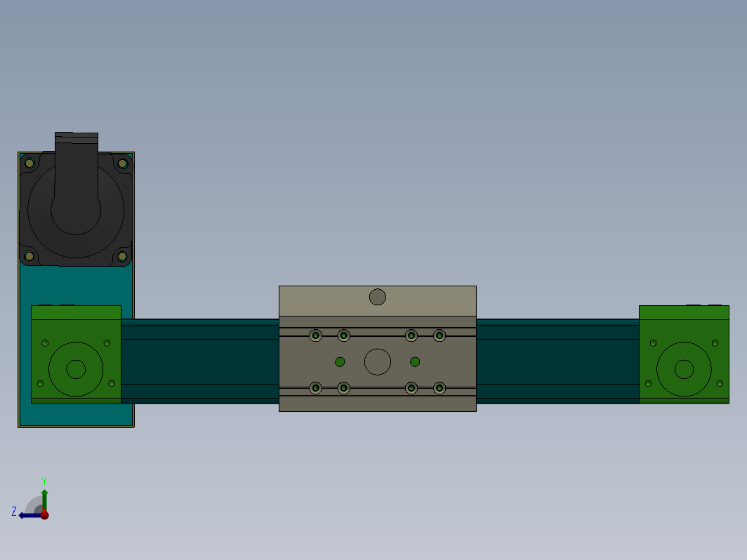 高速线性皮带模组滑台DC45-TB-MG-P（100-4000mm）