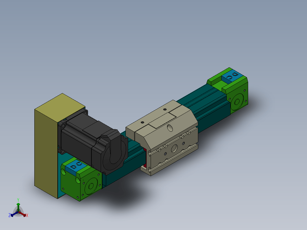 高速线性皮带模组滑台DC45-TB-MG-P（100-4000mm）