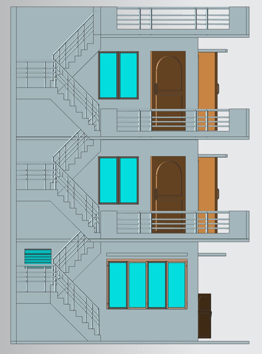 居家青年旅馆 (Hostal House)大楼