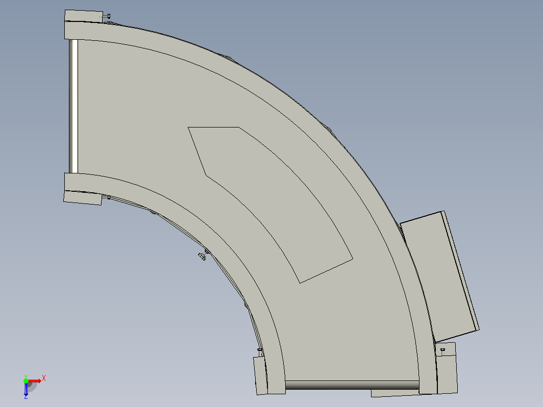 90度弯机3D