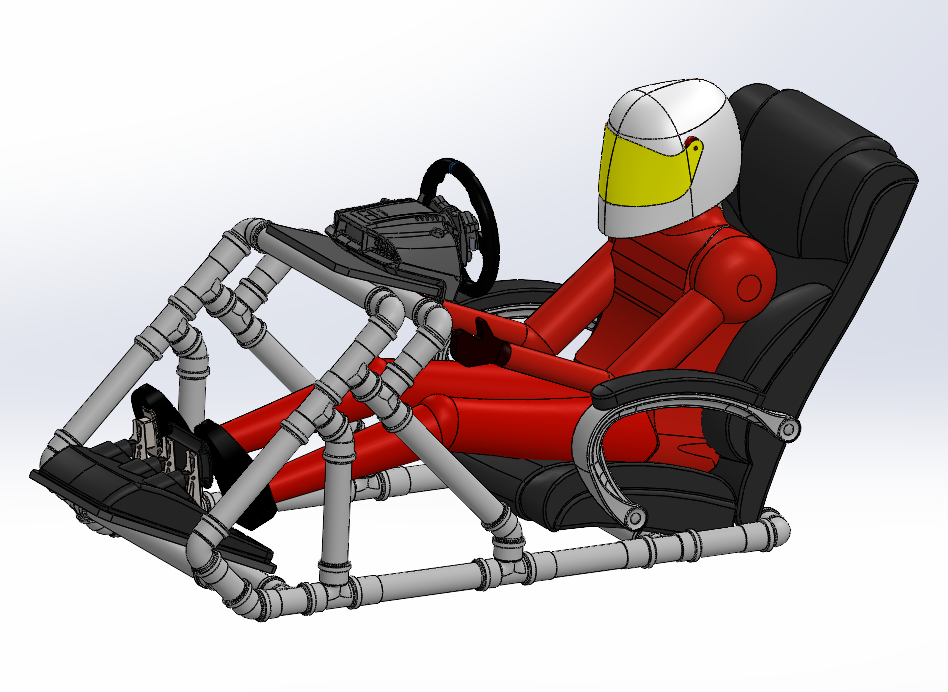F1模拟器驾驶舱
