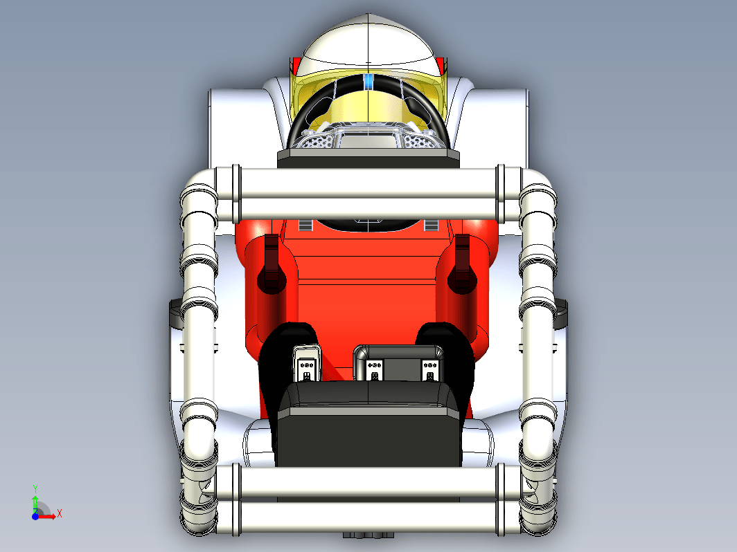 F1模拟器驾驶舱