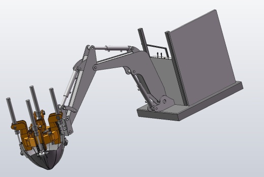 液压移树装置缩略图