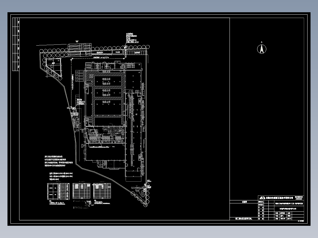 6号线天然气方案(1)   车间生产线布局图纸CAD图纸