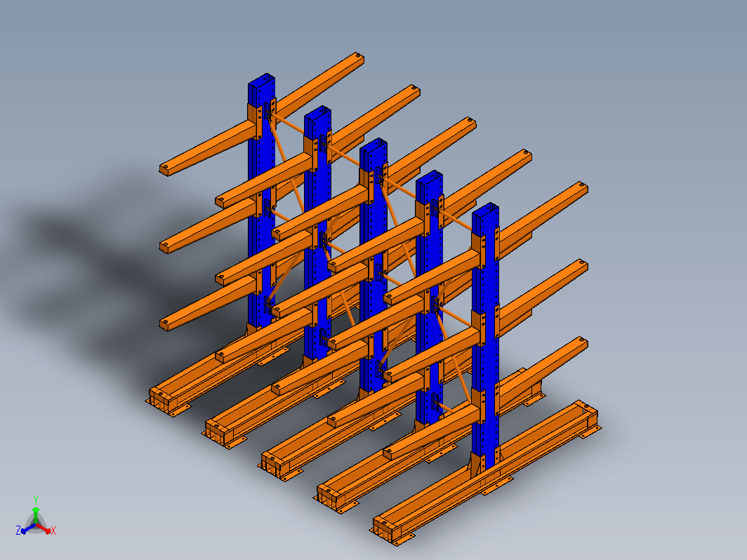 cantilever racking悬臂货架