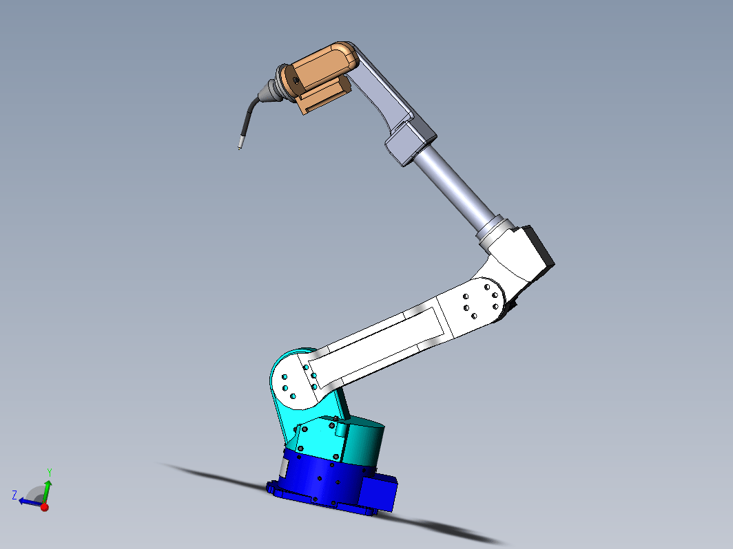 3款机器人3D模型