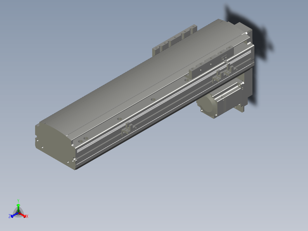 MT120BS-L300 直线模组 滑台模型.MT120BS.L10.300.BM.M40B.C4.3D