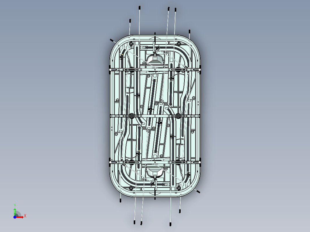 桌面曲棍球比赛模型