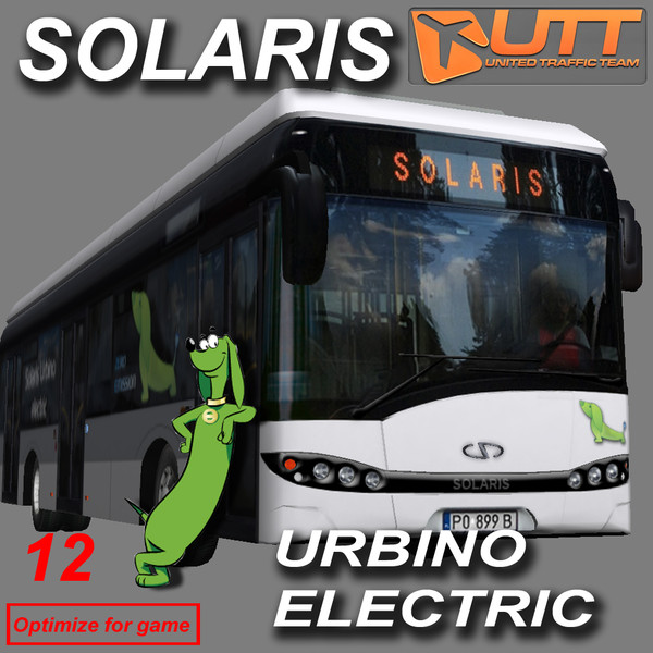 solaris电动公共汽车图纸