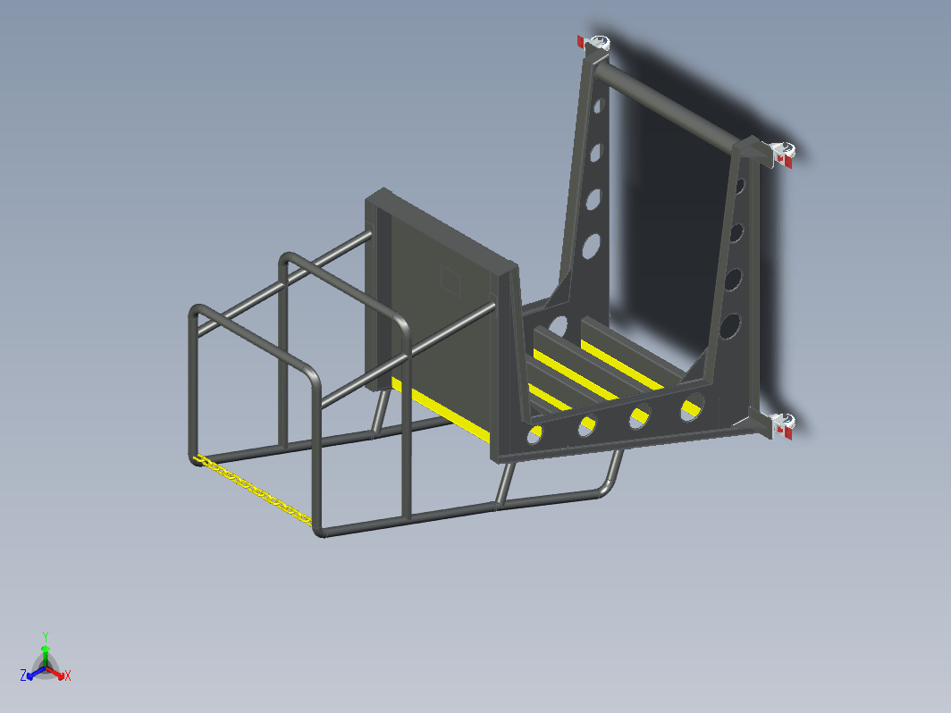 Cantilever Platform移动式钢结构高台