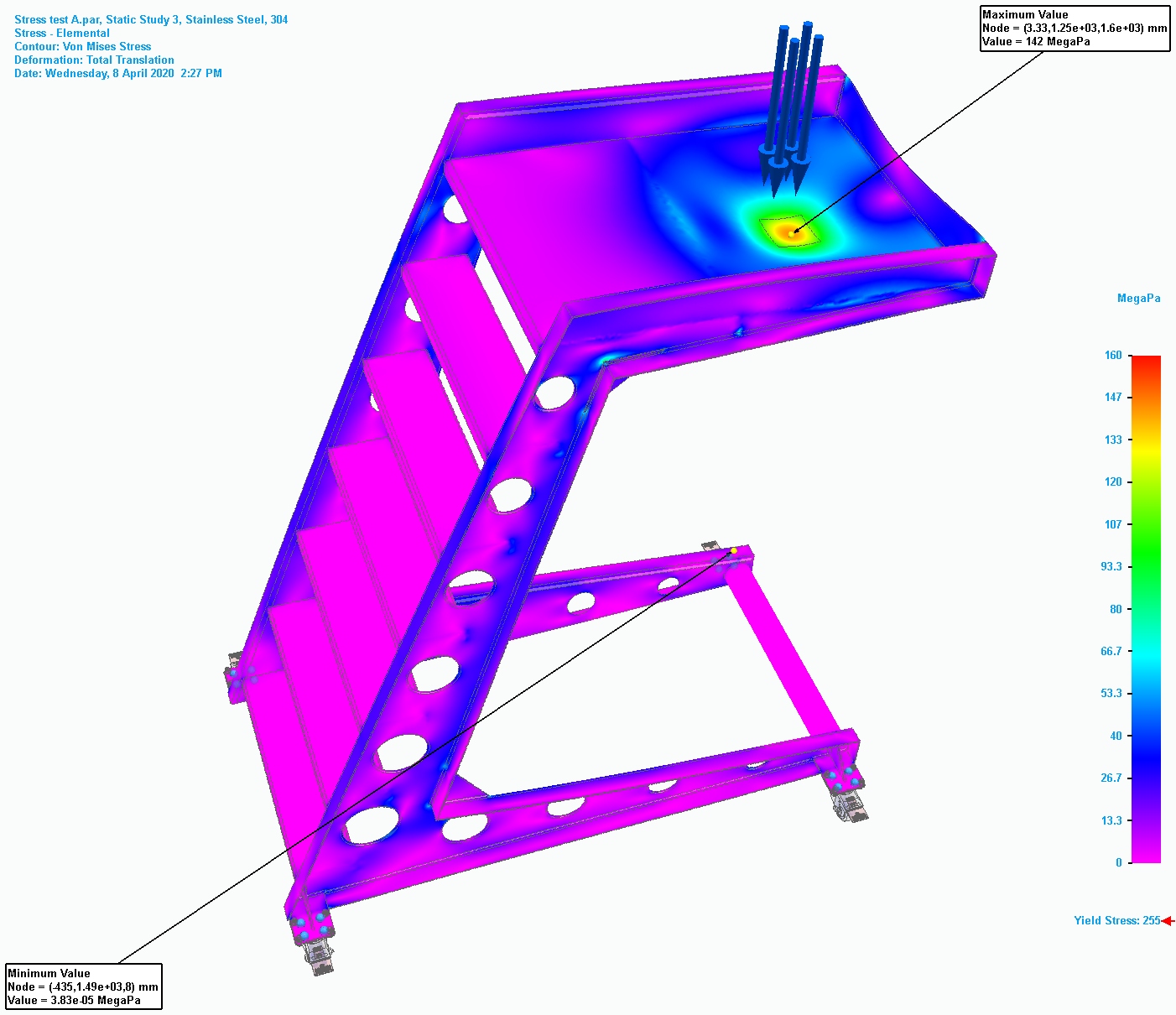 Cantilever Platform移动式钢结构高台