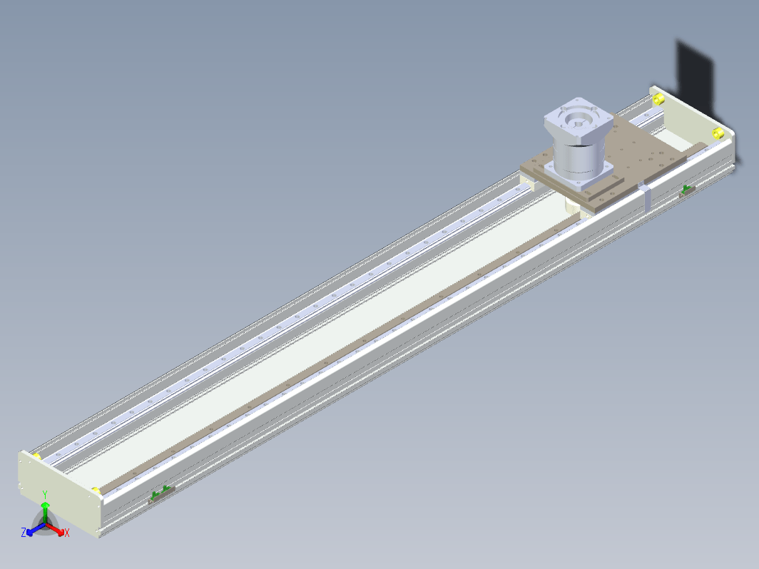 RDM270-1700齿轮齿条模组 负载400kg 大负载模组 RDM270齿轮齿条模组