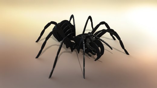 Tarantula蜘蛛立体拼装模型缩略图