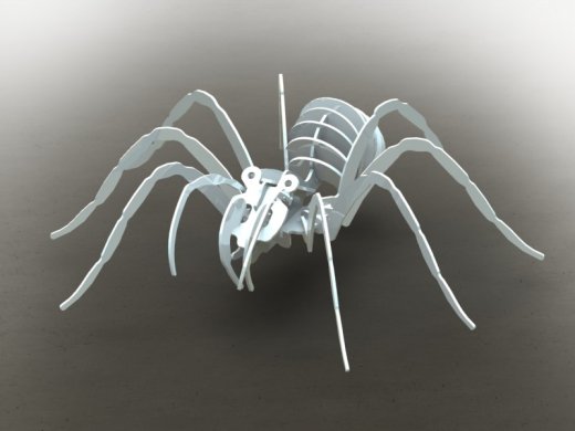 Tarantula蜘蛛立体拼装模型缩略图
