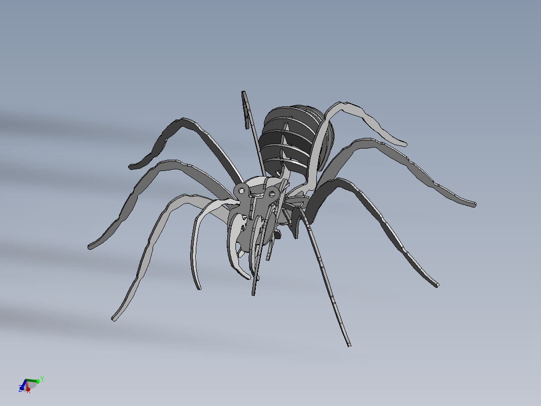 Tarantula蜘蛛立体拼装模型