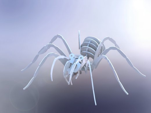 Tarantula蜘蛛立体拼装模型缩略图