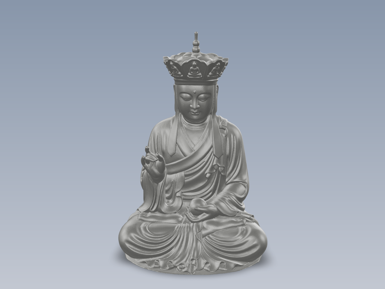 地藏王菩萨模型