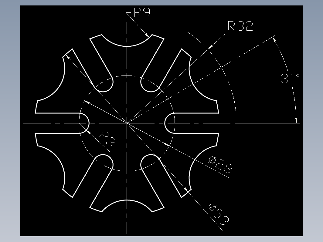 CAD机械零件图-机械制图40