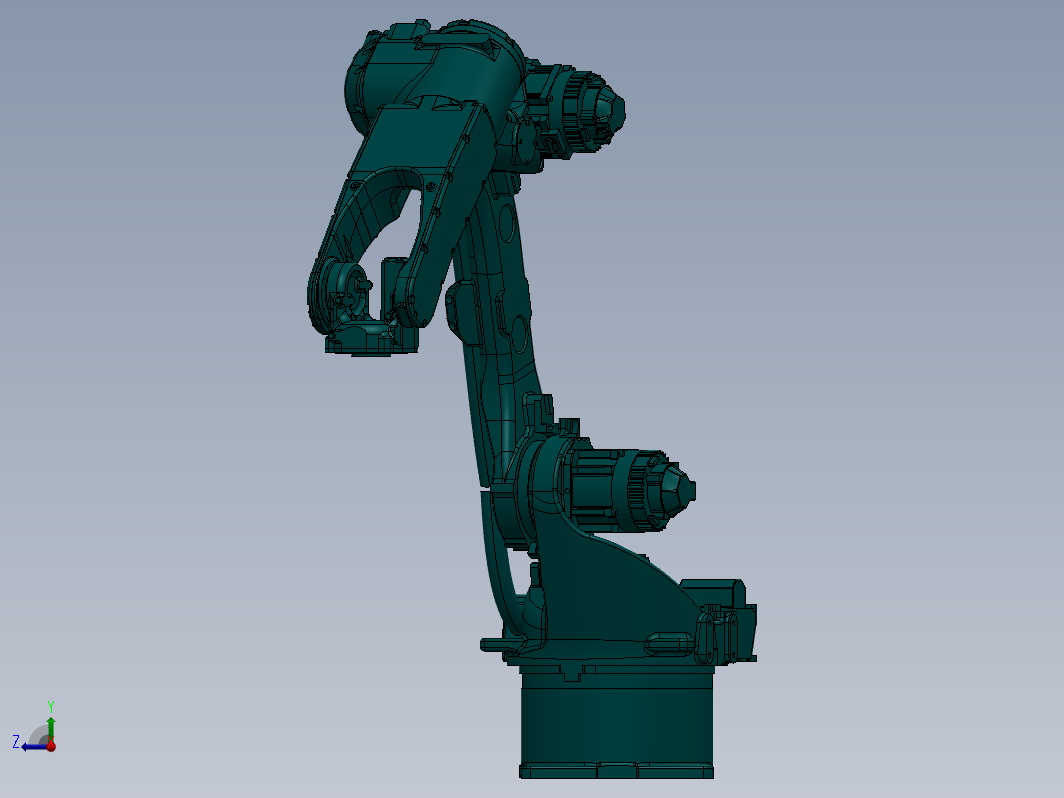 0064--YASKAWA MOTOMAN GP12机器人机械臂