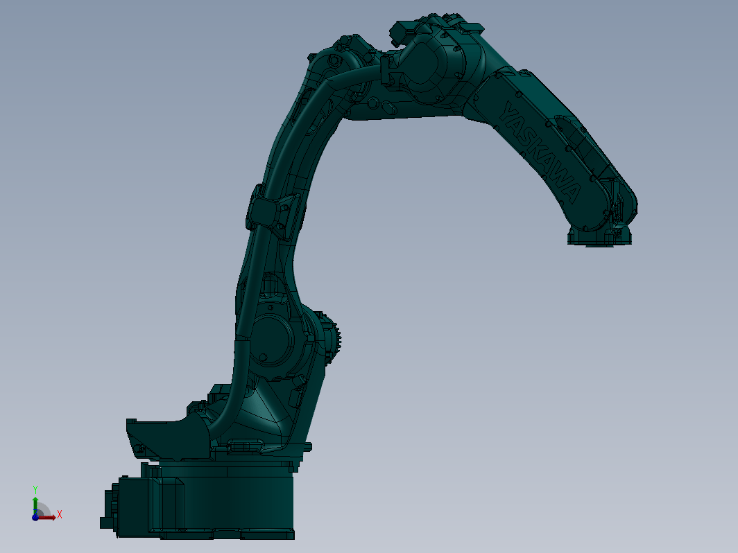 0064--YASKAWA MOTOMAN GP12机器人机械臂