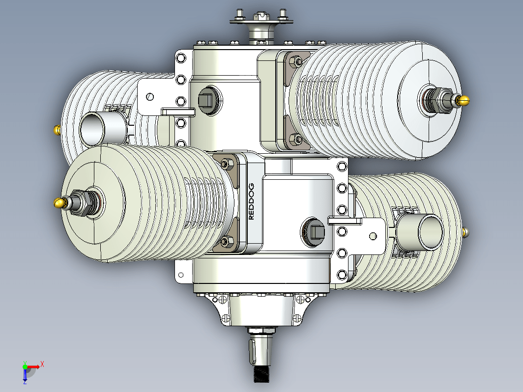 四缸发动机 Irwin Meteomotor M-79