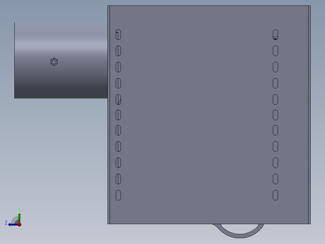 壁炉60CM CAD图纸+三维  STP SW