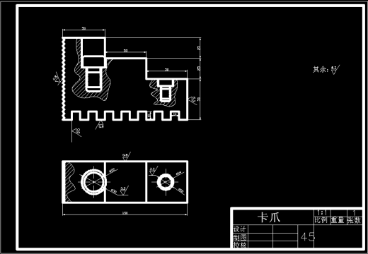 液压三爪卡盘设计 CAD+说明书缩略图