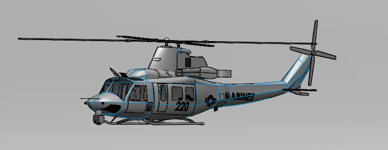 Bell UH-1Y直升机