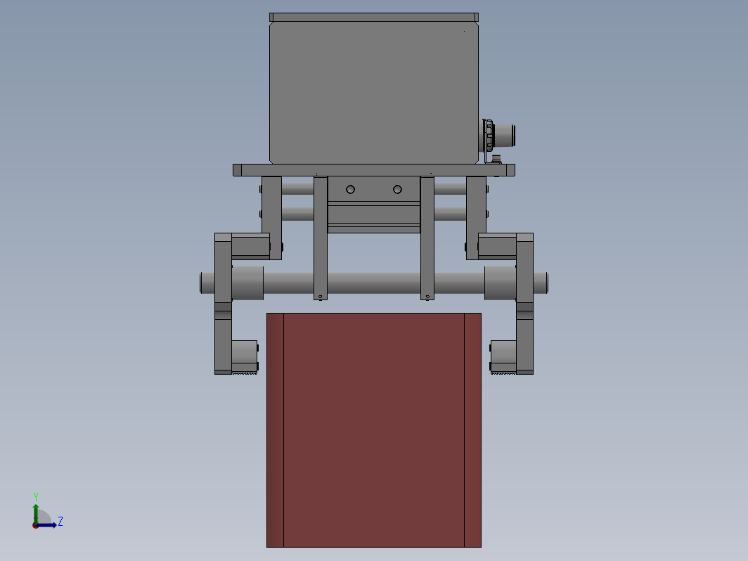 机器人夹塑料框夹具