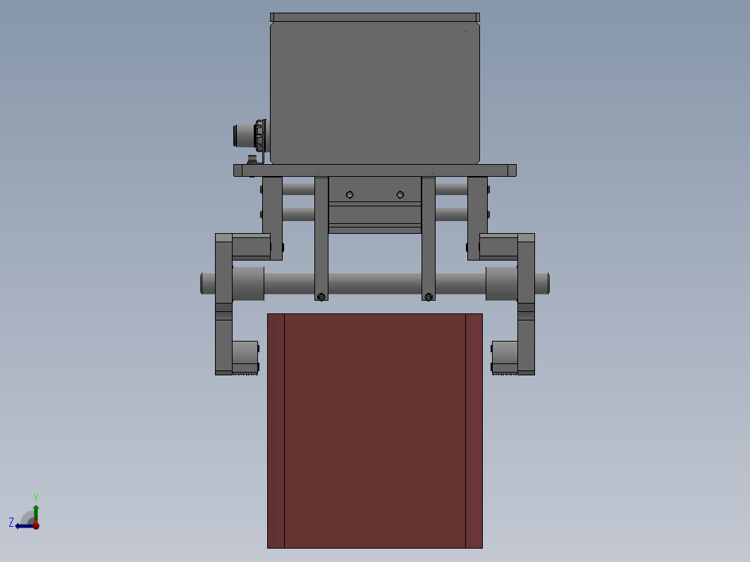 机器人夹塑料框夹具