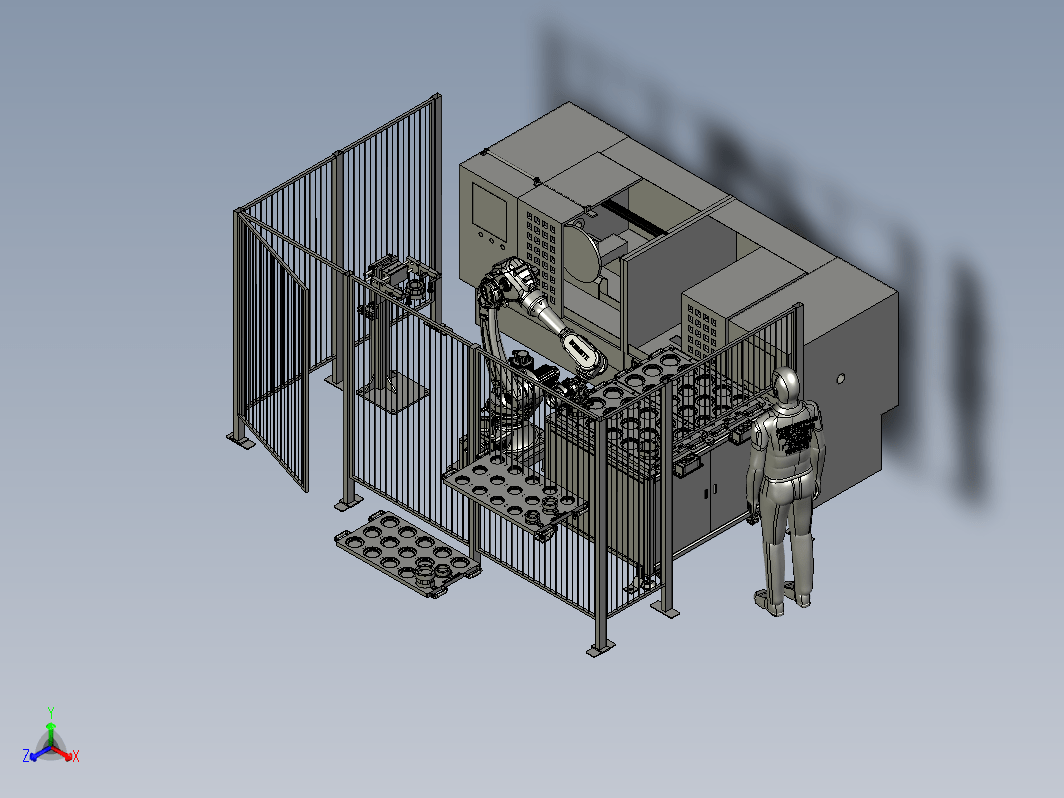 自动加工中心系统 Automatic machining center