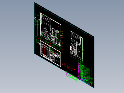格力空调压缩机除燥音设备设计（CAD+说明书）缩略图