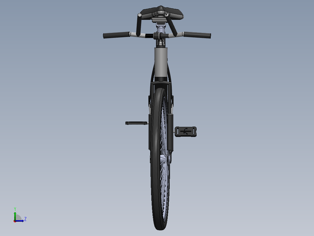 简单的自行车设计