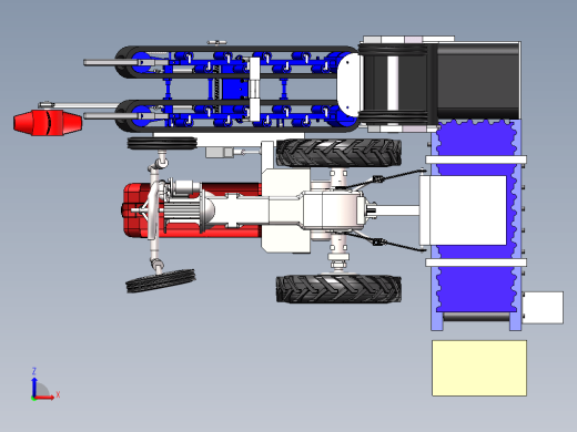 白菜（橄榄菜）收获机三维SW2016带参缩略图