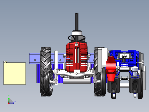 白菜（橄榄菜）收获机三维SW2016带参缩略图