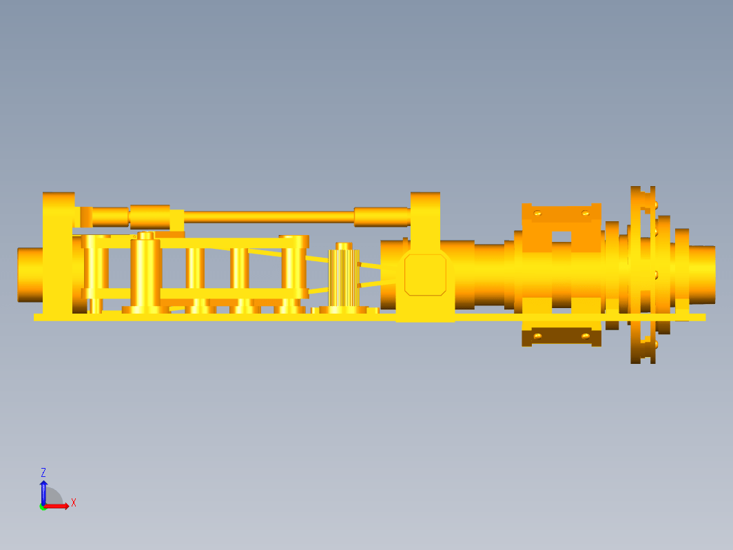 汽车线束用波纹管自动切割机三维UG10.0无参+CAD+说明书